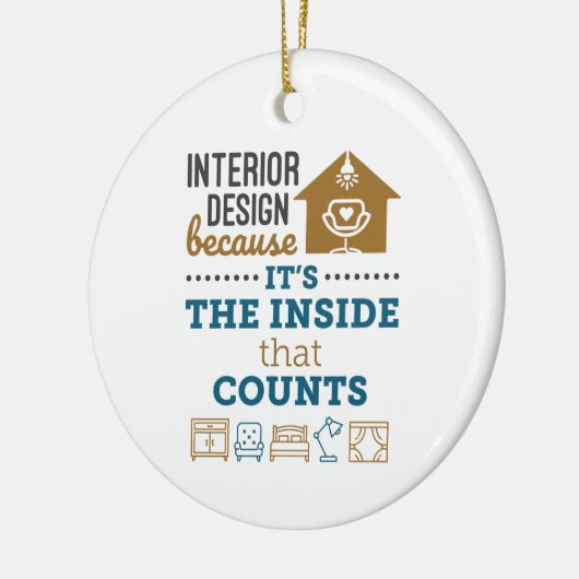 Interieurontwerp omdat het de binnenkant is van di keramisch ornament (Links)