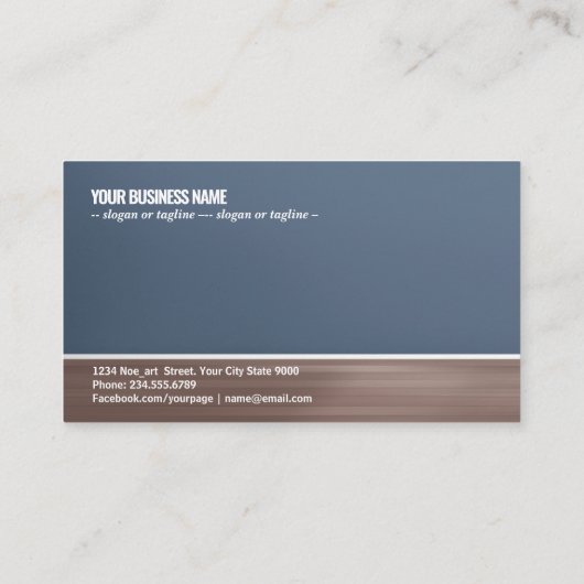 Interieurontwerp van de woonkamer visitekaartje (Achterkant)