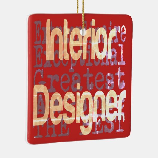 Interieurontwerper Extraordinaire Keramisch Ornament (Rechts)