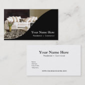 Interieurontwerper Home Staging Visitekaartje (Voorkant / Achterkant)