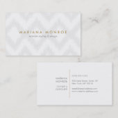 INTERIEURONTWERPER, INTERIEURONTWERP VISITEKAARTJE (Voorkant / Achterkant)