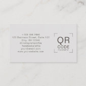 Interieurontwerper Modern Esthetisch Visitekaartje (Achterkant)