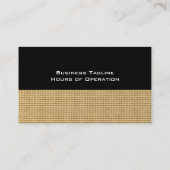 Interieurontwerper of Staging Visitekaartje (Achterkant)