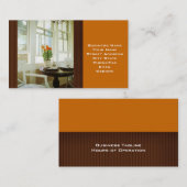 Interieurontwerper of Staging Visitekaartje (Voorkant / Achterkant)