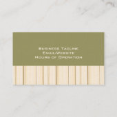 Interieurontwerper of Staging Visitekaartje (Achterkant)