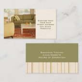 Interieurontwerper of Staging Visitekaartje (Voorkant / Achterkant)