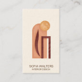 interieurontwerper thuis staging onroerend goed ab visitekaartje (Voorkant)