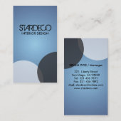 Interieurontwerper - Visitekaartjes (Voorkant / Achterkant)