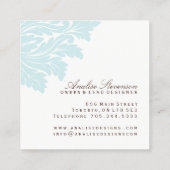 interieurontwerper Visitekaartjes (Achterkant)