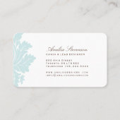 interieurontwerper Visitekaartjes (Achterkant)