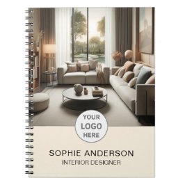 Interieurontwerper Zakelijk Logo Foto Professionee Notitieboek
