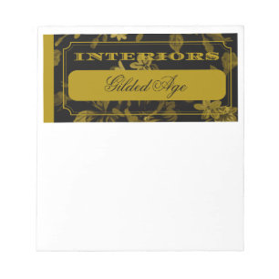 Interieurs Gilded Age Notitieblok