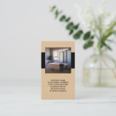 Interieurs of Visitekaartjes voor fasering (Staand voorkant)