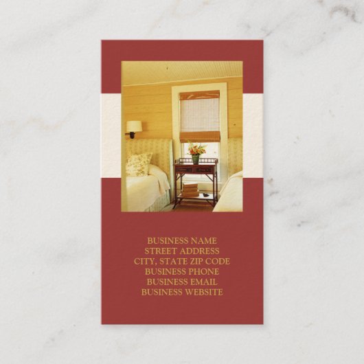 Interieurs of Visitekaartjes voor fasering (Voorkant)