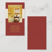 Interieurs of Visitekaartjes voor fasering (Voorkant / Achterkant)