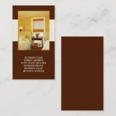 Interieurs of Visitekaartjes voor fasering (Voorkant / Achterkant)