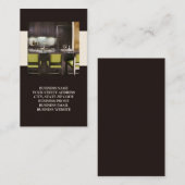 Interieurs of Visitekaartjes voor fasering (Voorkant / Achterkant)