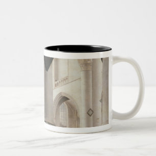 Interior de Grote Kerk, Amsterdam, c.1637 Tweekleurige Koffiemok