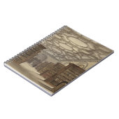 Interior de Public Library, Cambridge, van 'T Notitieboek (Linkerzijde)