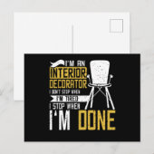Interior Decorator Briefkaart (Voorkant / Achterkant)