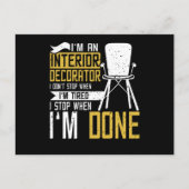 Interior Decorator Briefkaart (Voorkant)