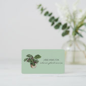 Interior Design Plant Service Visitekaartje (Staand voorkant)