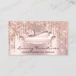 Interior Designer Luxury Furnitnitations Roos Gold Visitekaartje