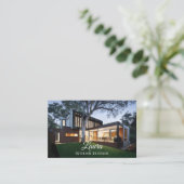 Interior Designer Modern House Visitekaartje (Staand voorkant)