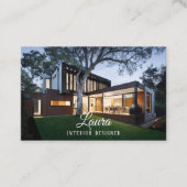 Interior Designer Modern House Visitekaartje (Voorkant)