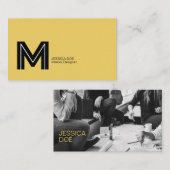 Interior Designer Modern minimalistisch Visitekaar Visitekaartje (Voorkant / Achterkant)