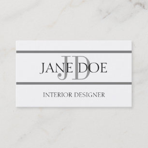 Interior Designer Stripe W/W Visitekaartje