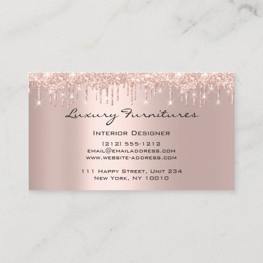 Interior Designer Unieke Furnitures Roos Sofa Lux Visitekaartje (Achterkant)