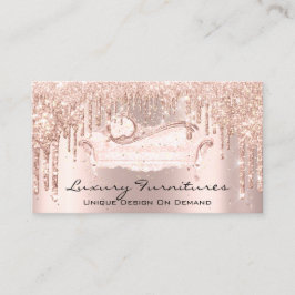 Interior Designer Unieke Furnitures Roos Sofa Roze Visitekaartje