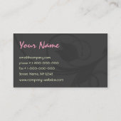 Interior Designer Visitekaartje (Achterkant)