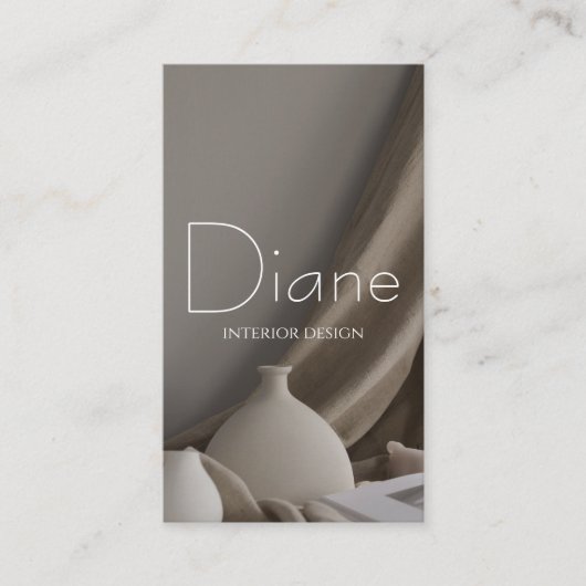 Interior Designer Visitekaartje (Voorkant)