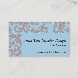 Interior Designer Visitekaartje