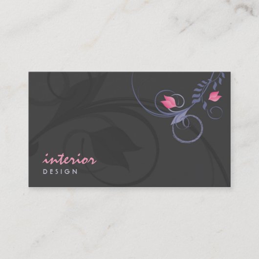 Interior Designer Visitekaartje (Voorkant)
