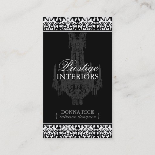 Interior Designer Visitekaartje (Voorkant)