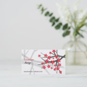 Interior Designer Visitekaartje (Staand voorkant)