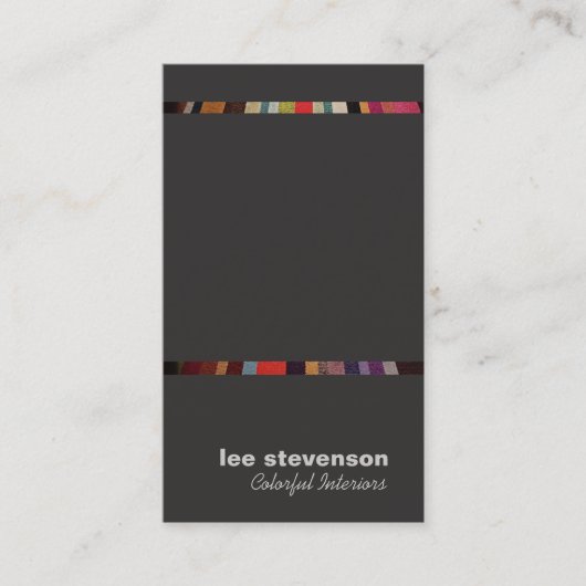 Interior Designer Visitekaartje (Voorkant)