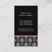 Interior Designer Visitekaartje (Achterkant)