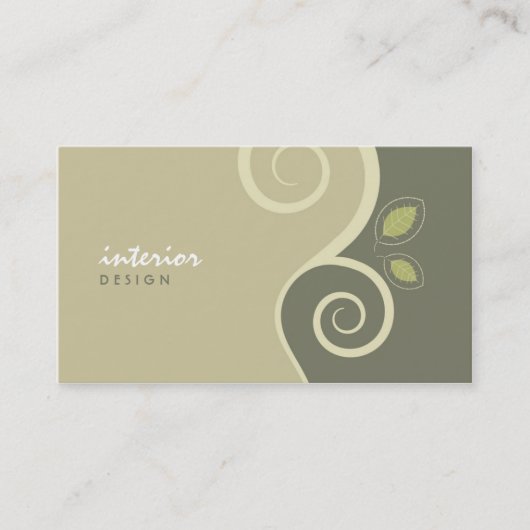 Interior Designer Visitekaartje (Voorkant)