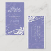 Interior Designer Visitekaartje (Voorkant / Achterkant)