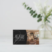 Interior Designer Visitekaartje (Staand voorkant)