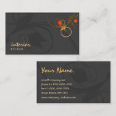 Interior Designer Visitekaartje (Voorkant / Achterkant)
