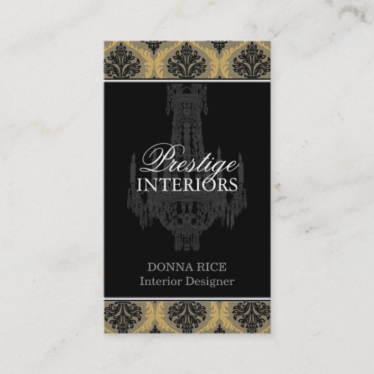 Interior Designer Visitekaartje (Voorkant)