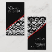 Interior Designer Visitekaartje (Voorkant / Achterkant)