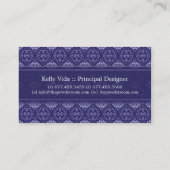 Interior Designer Visitekaartje (Achterkant)