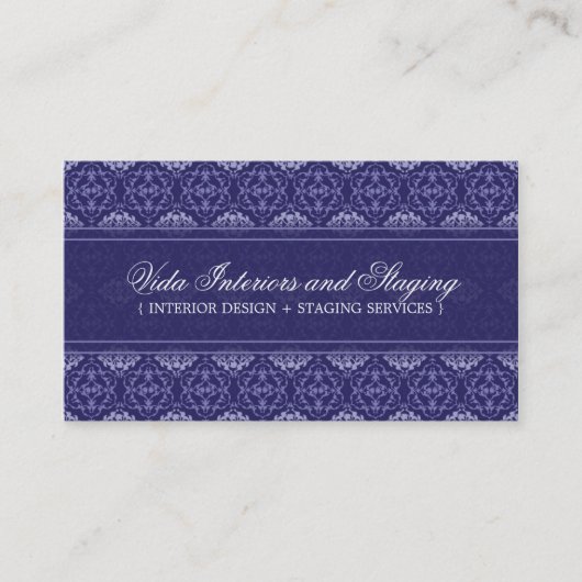 Interior Designer Visitekaartje (Voorkant)