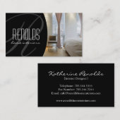 Interior Designer Visitekaartje (Voorkant / Achterkant)